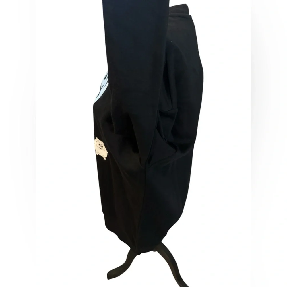 Bluey black long sleeve crewneck pullover sweatshirt unisex new with tags